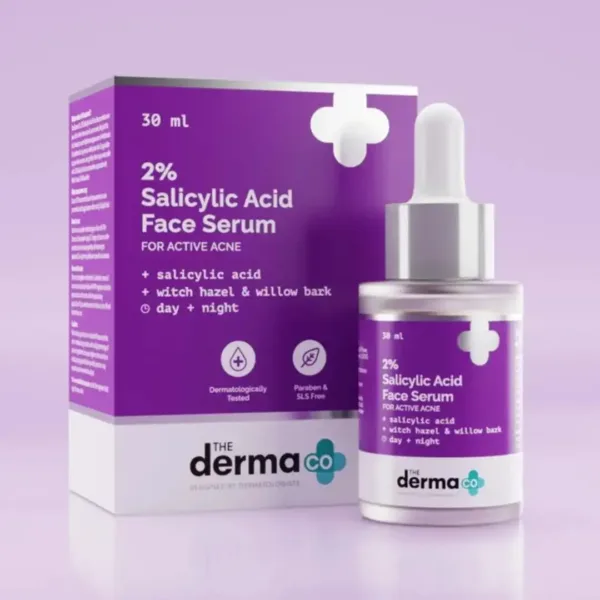 derma co salicylic face serum