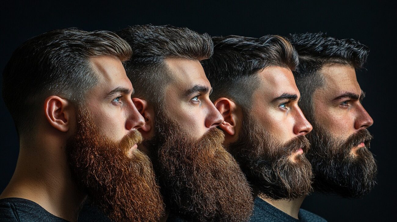 Bearded Men , grow beard easily at home